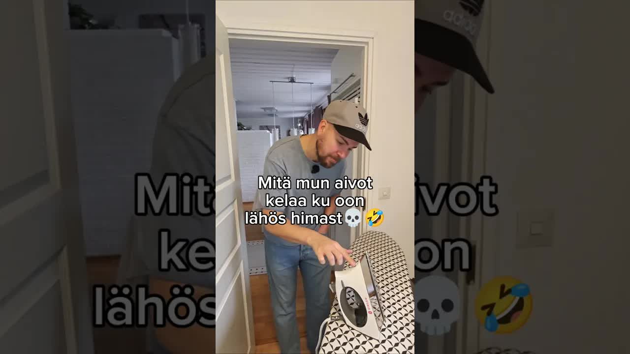 Kahvienkeitto ja silitysrauta kotona