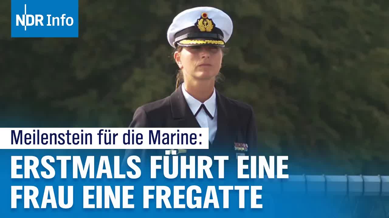Erste Frau übernimmt Kommando über deutsche Fregatte