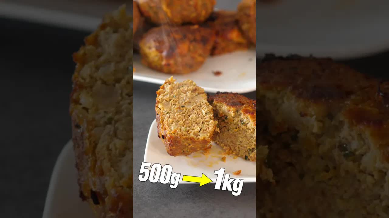 Aus 500 g Hack 1 kg Frikadellen machen