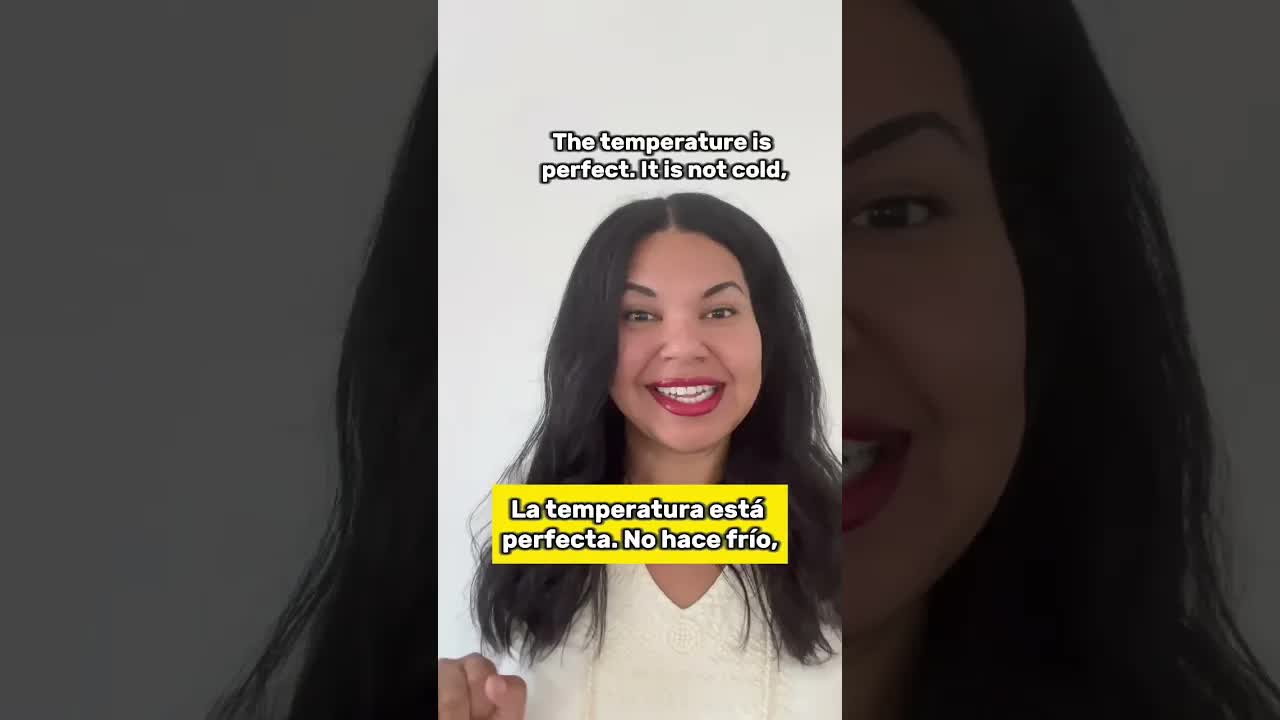 hablando del clima y tus preferencias de temperatura