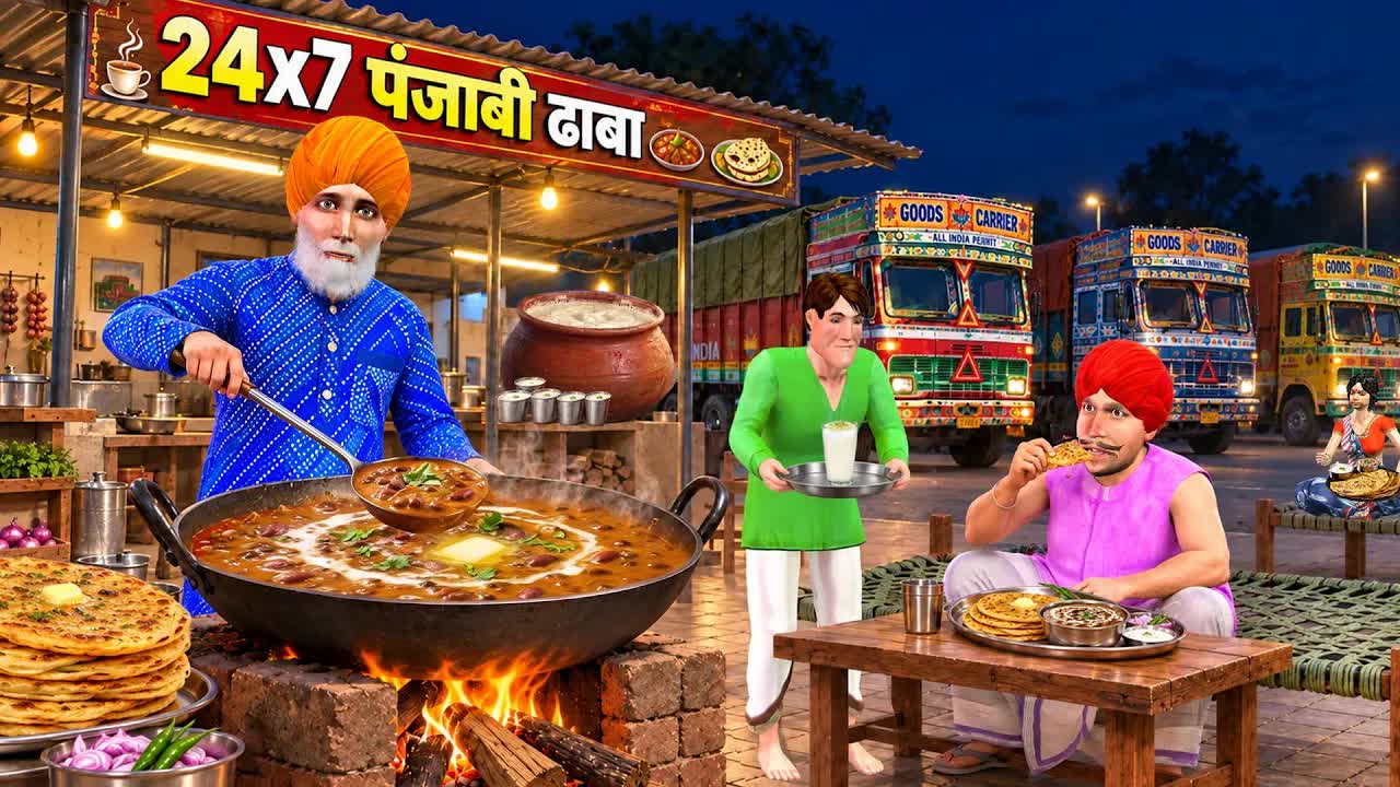 Highway Dhaba Par Police Ka Gyan