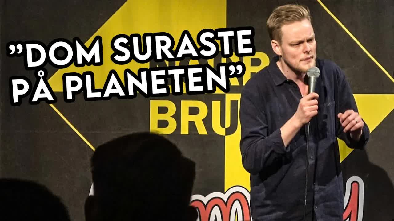 Standup om svenska dialekter och göteborgare