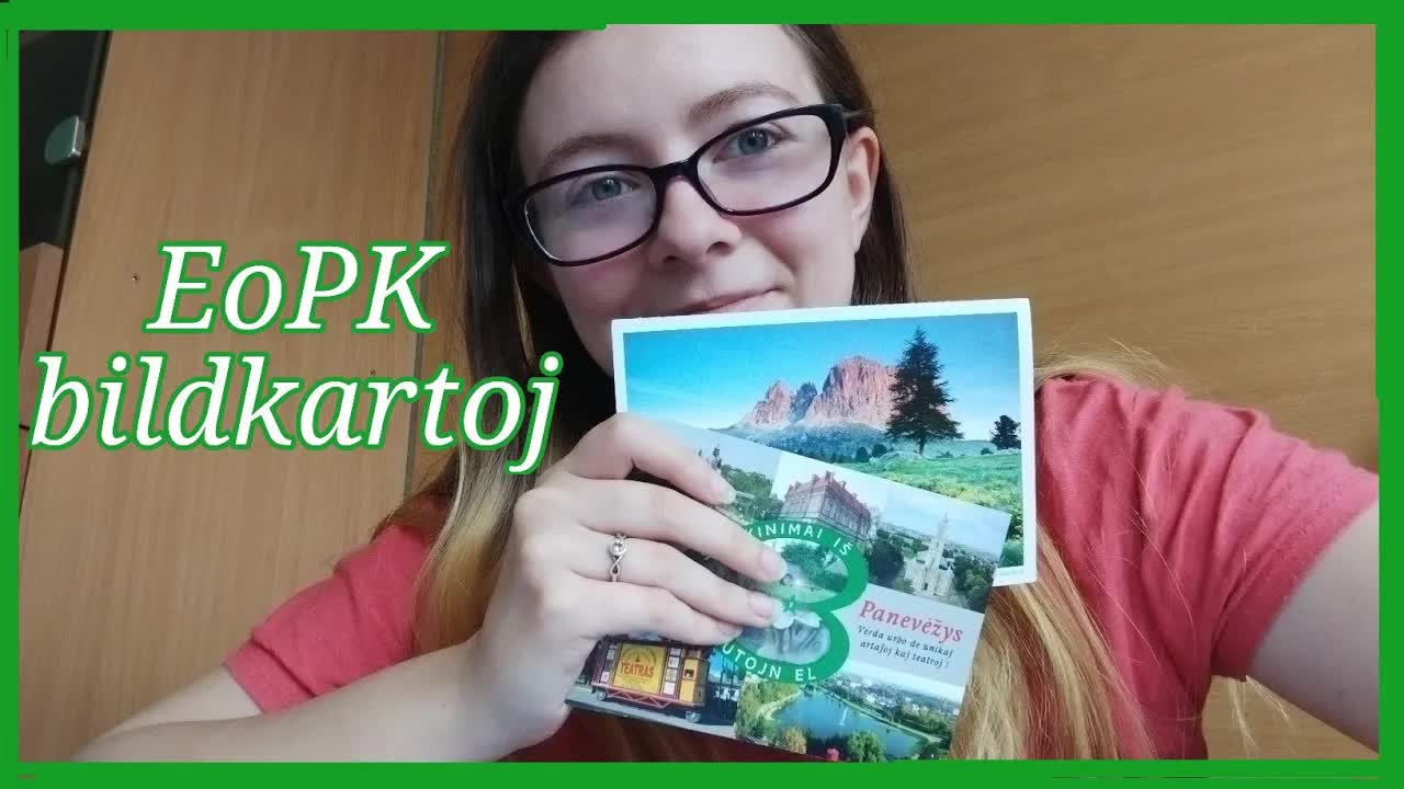 Mi ricevis poŝtkartojn el Litovio kaj Rusio