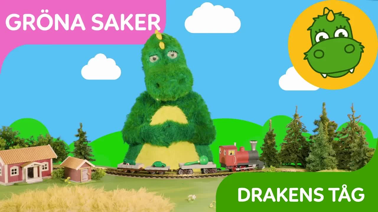 Drakens tåg: Gröna saker och fordon