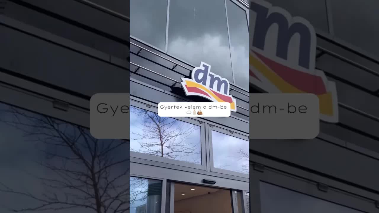 Hasznos termékek vásárlása a DM-ben
