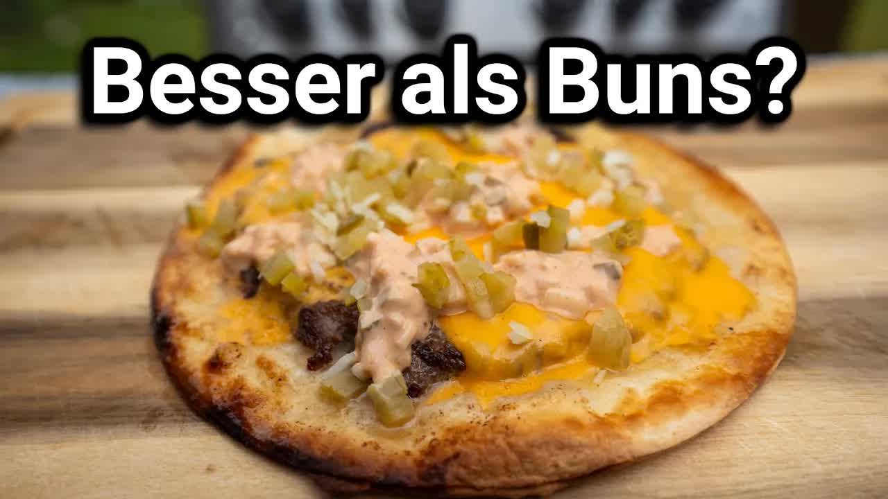 Taco Burger vom Grill – einfach und lecker