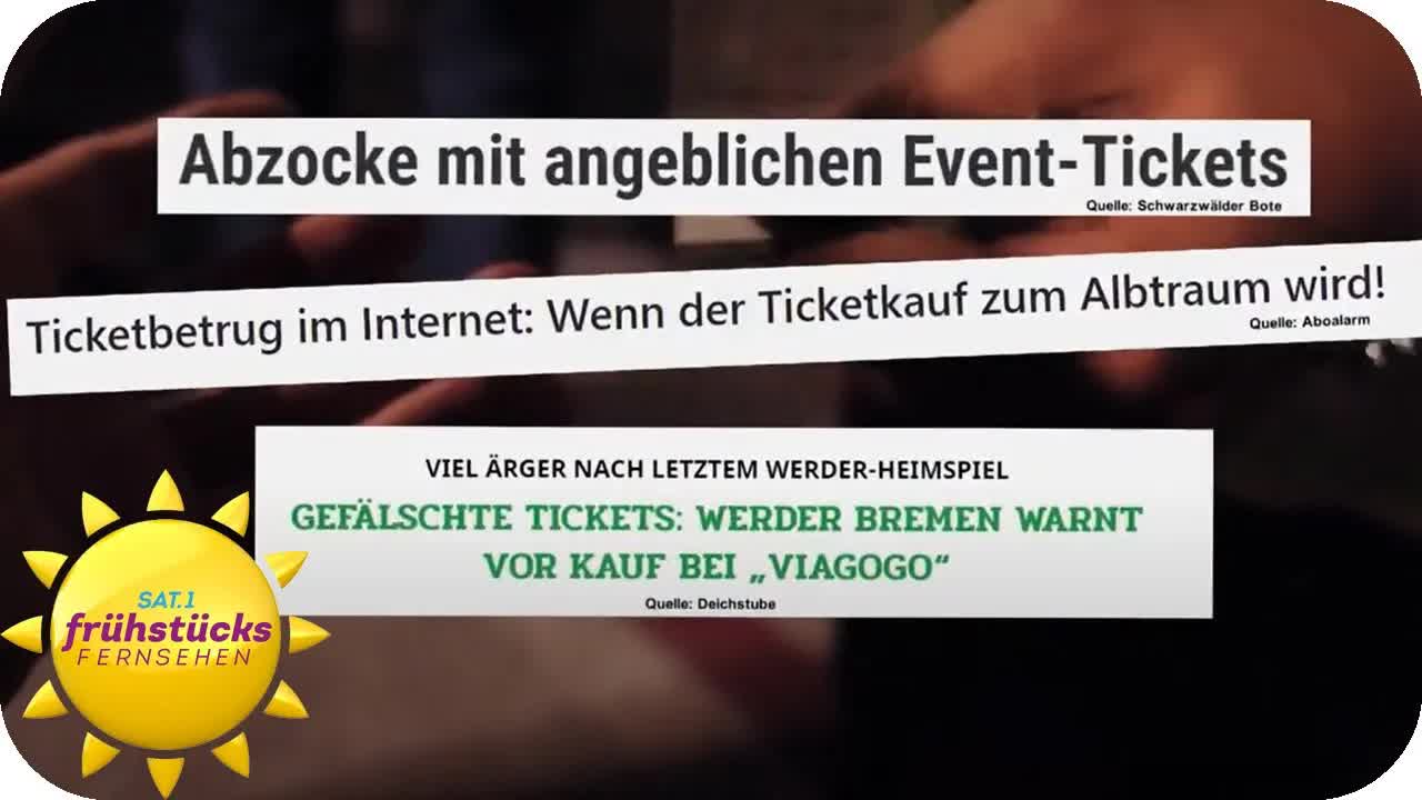 Achtung: gefälschte Tickets im Umlauf