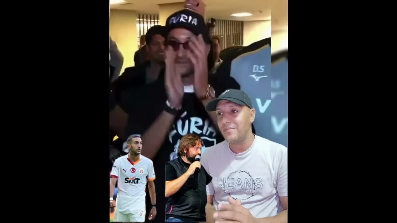 وصول حكيم زياش للبرازيل في استقبال تاريخي