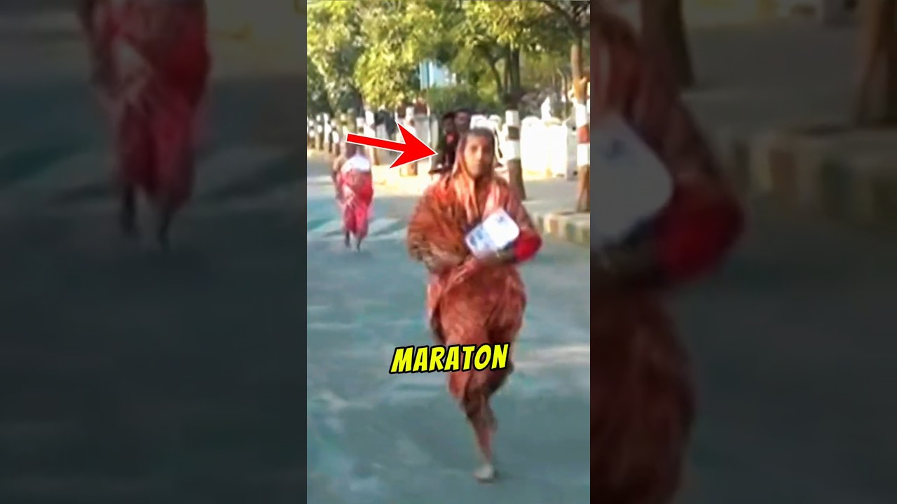 Wanita 60 Tahun Menang Maraton Tanpa Kasut