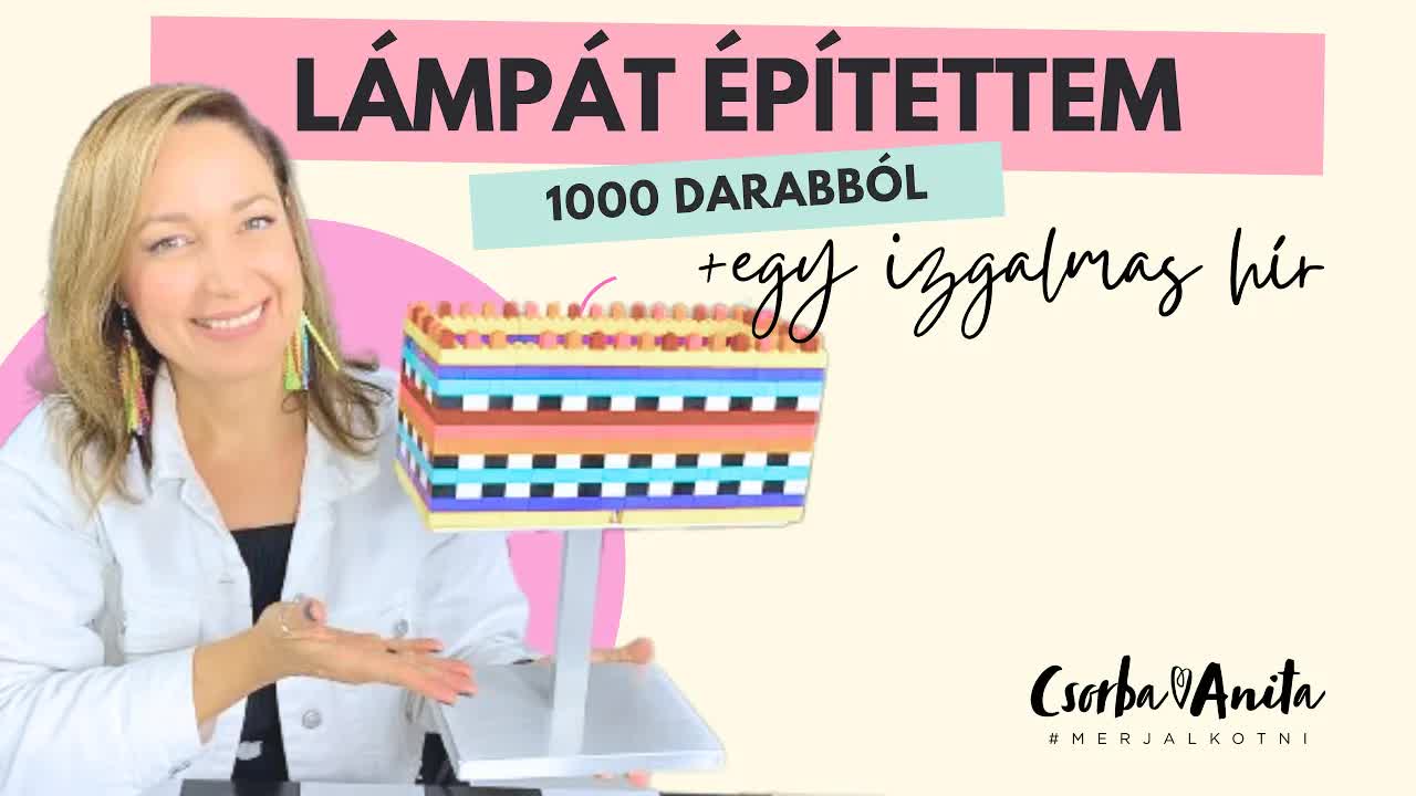Lego lámpabúra készítése otthon