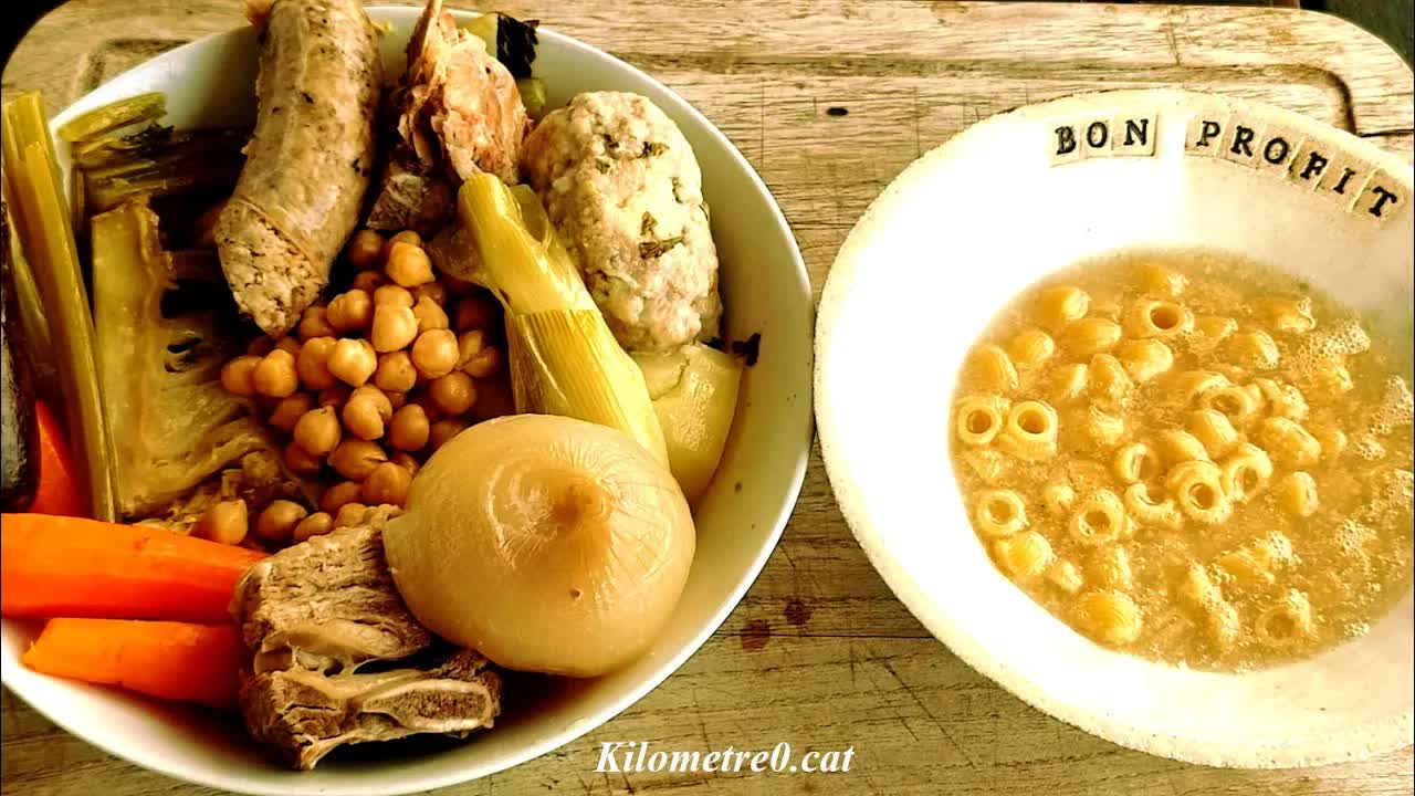 Com preparar l'escudella i carn d'olla catalana