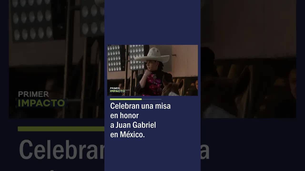 Misa y homenaje a Juan Gabriel en Juárez