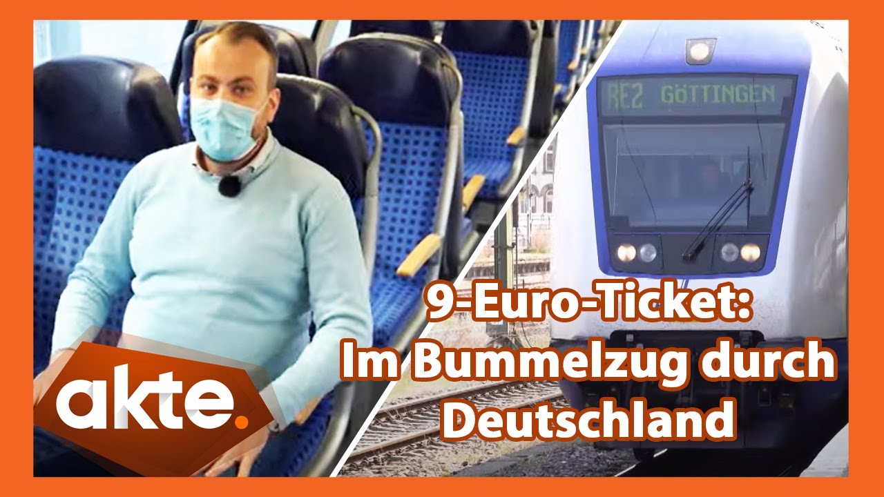 Reporter testet das 9-Euro-Ticket quer durch Deutschland