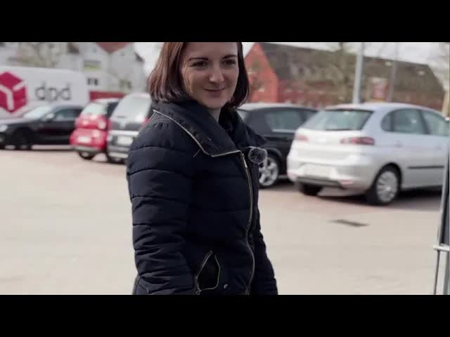 Streit um den Einkaufswagen im Supermarkt