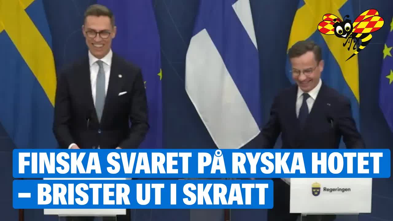 Stubb om ryskt hot och svensk försvarssamverkan