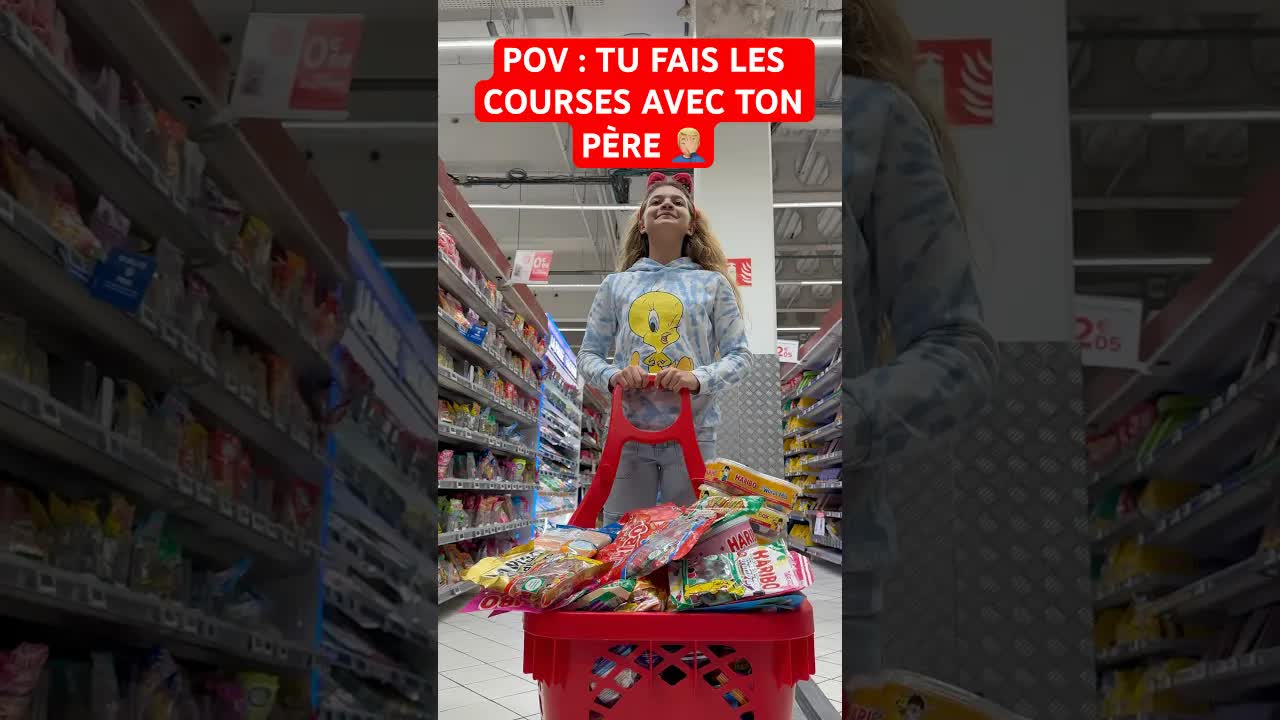 POV : Faire les courses avec son père