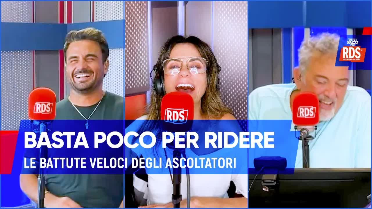 Battute fulminee degli ascoltatori di RDS