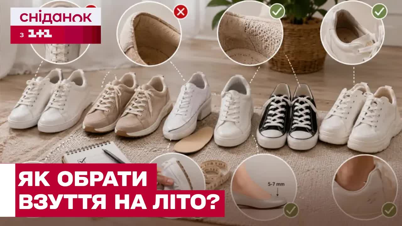 Як обрати безпечне літнє взуття: поради експертів