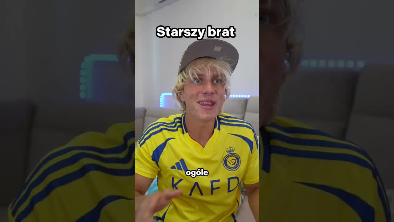 Brat oskarża młodszego brata o czekoladę