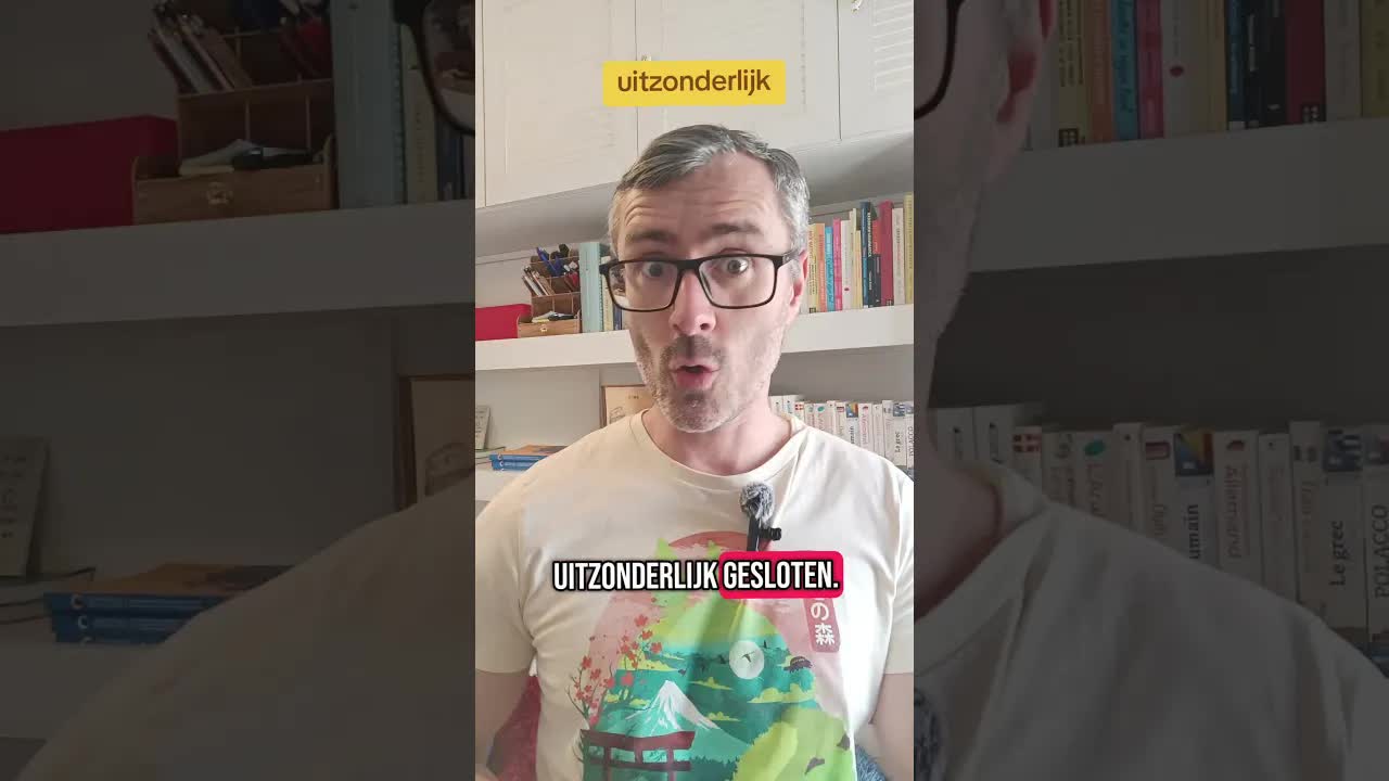 Uitzonderlijk en bijzonder: Nederlands leren