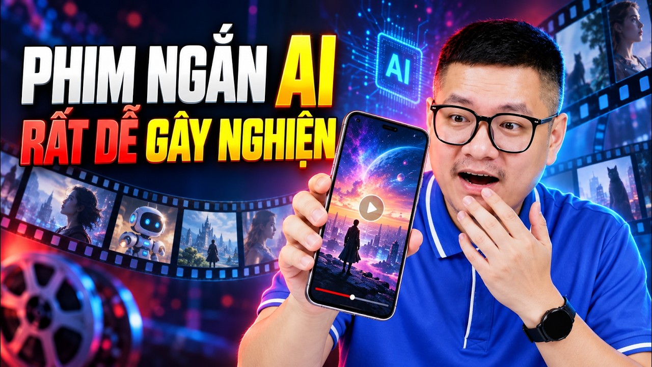 Phim ngắn AI gây nghiện và chi tiêu lớn