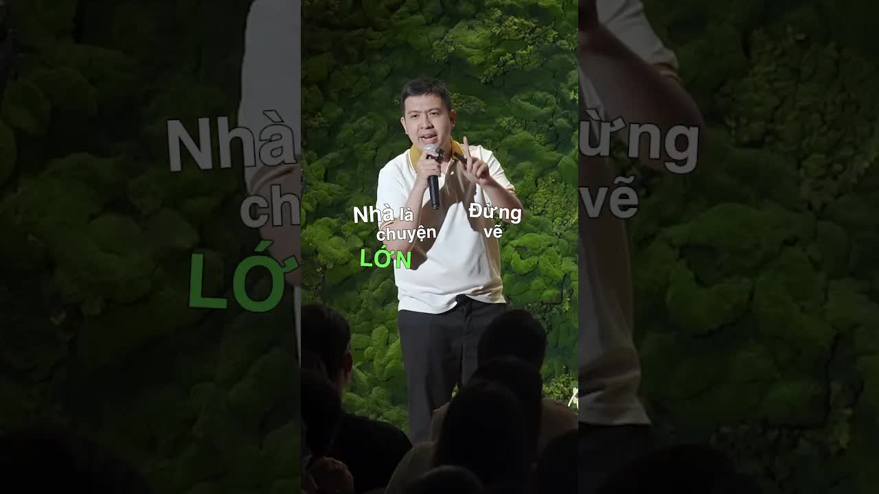 Hài độc thoại về kiến trúc nhà ở Việt Nam