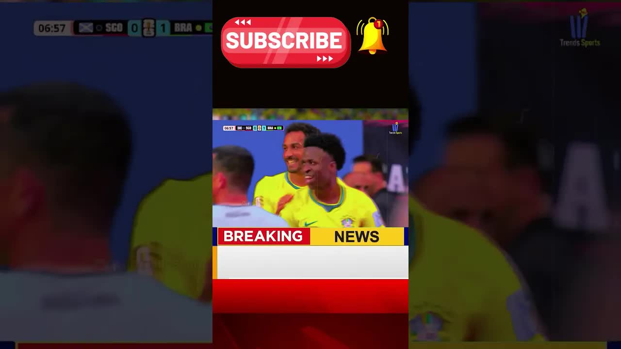নেইমারের মানবিকতা আর ভিনিসিয়াসের জোড়া গোল