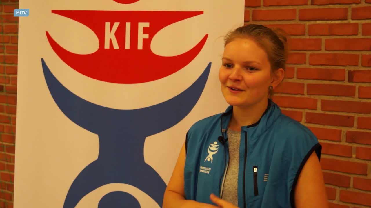 Introduktion til gymnastikholdet i KIF Middelfart