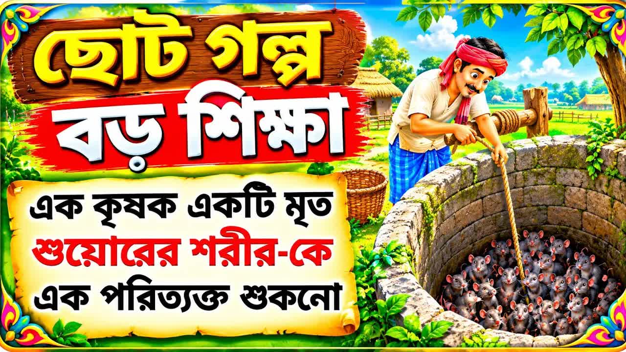 ছোট গল্প, বড় শিক্ষা: কুয়ায় ফেঁসে যাওয়া ইঁদুর