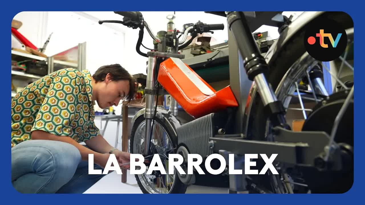 La Barolex, une mobylette électrique rétro