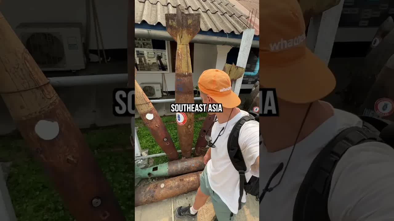 Visiting the most bombed country on Earth