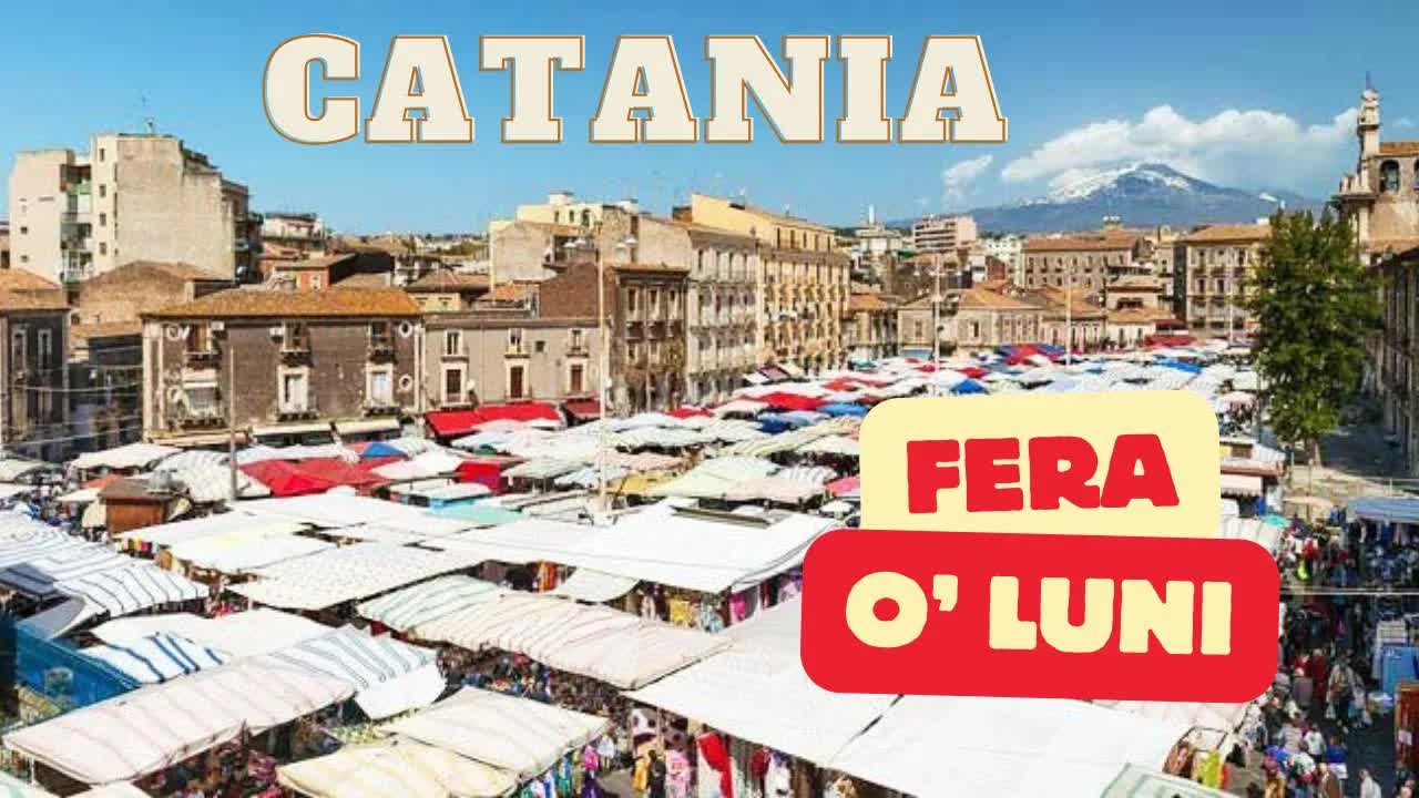 Fera o Luni: il mercato di Catania