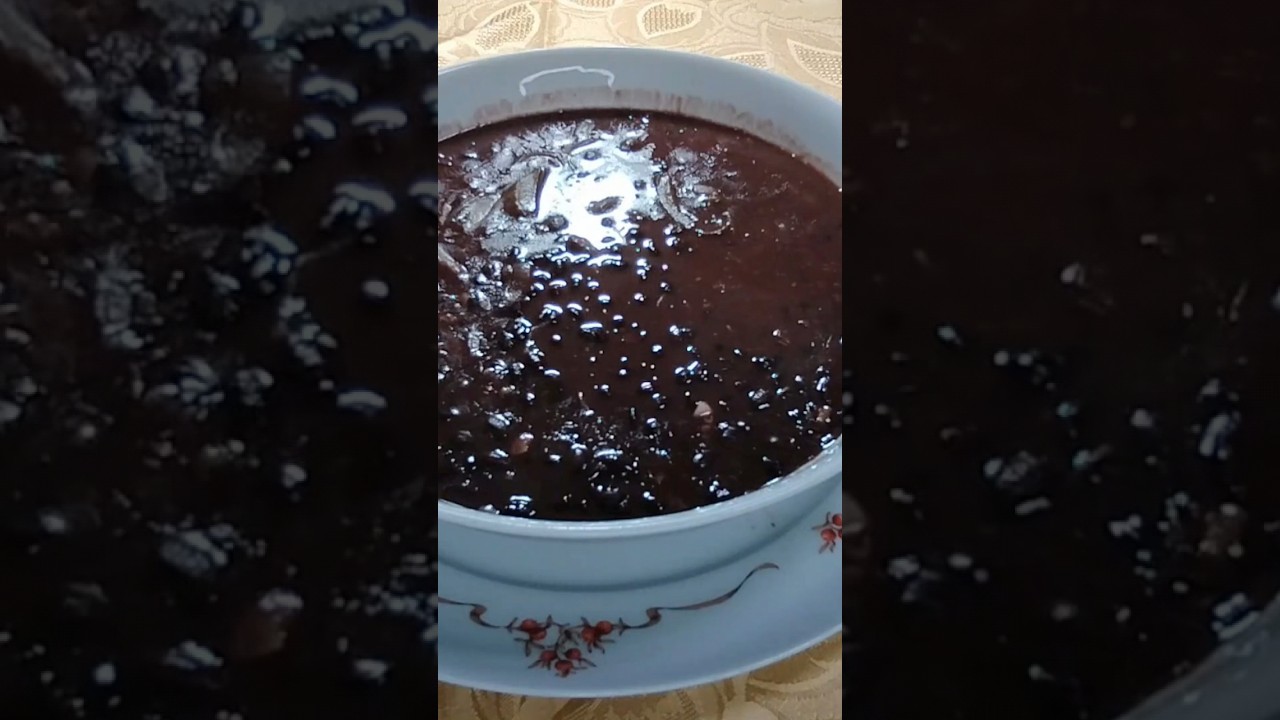 Cómo hacer potaje de frijoles negros cubano