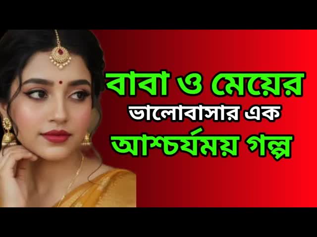 বাবা আর মেয়ের ভালোবাসার গল্প