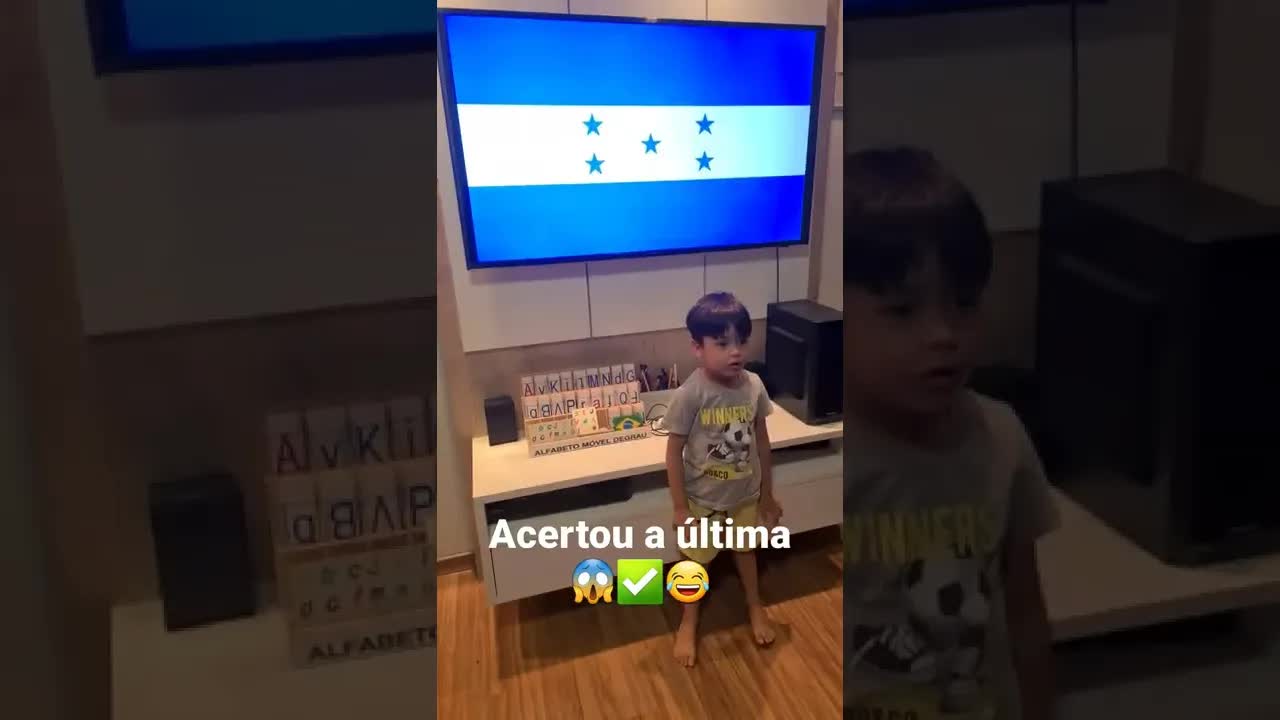 Desafio de Bandeiras e Capitais com Criança de 3 Anos