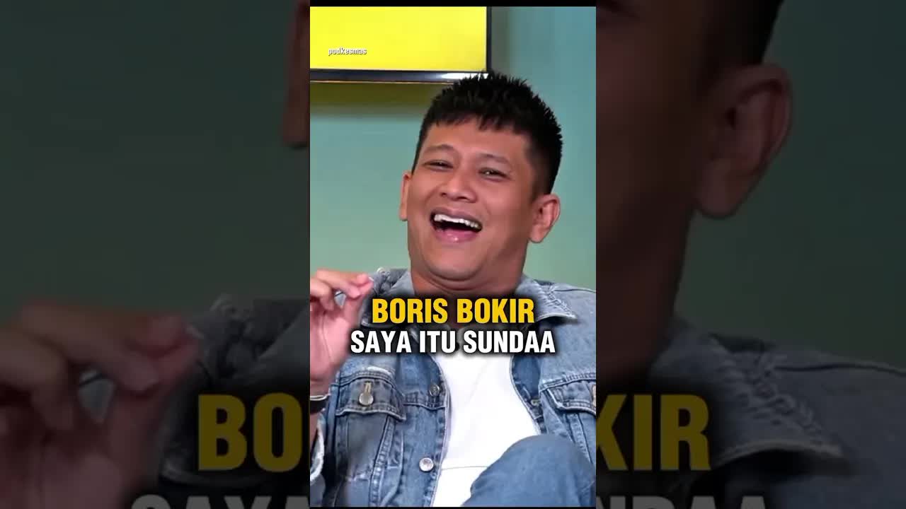 Boris Bokir Bingung Asal Orang Sunda dan Batak