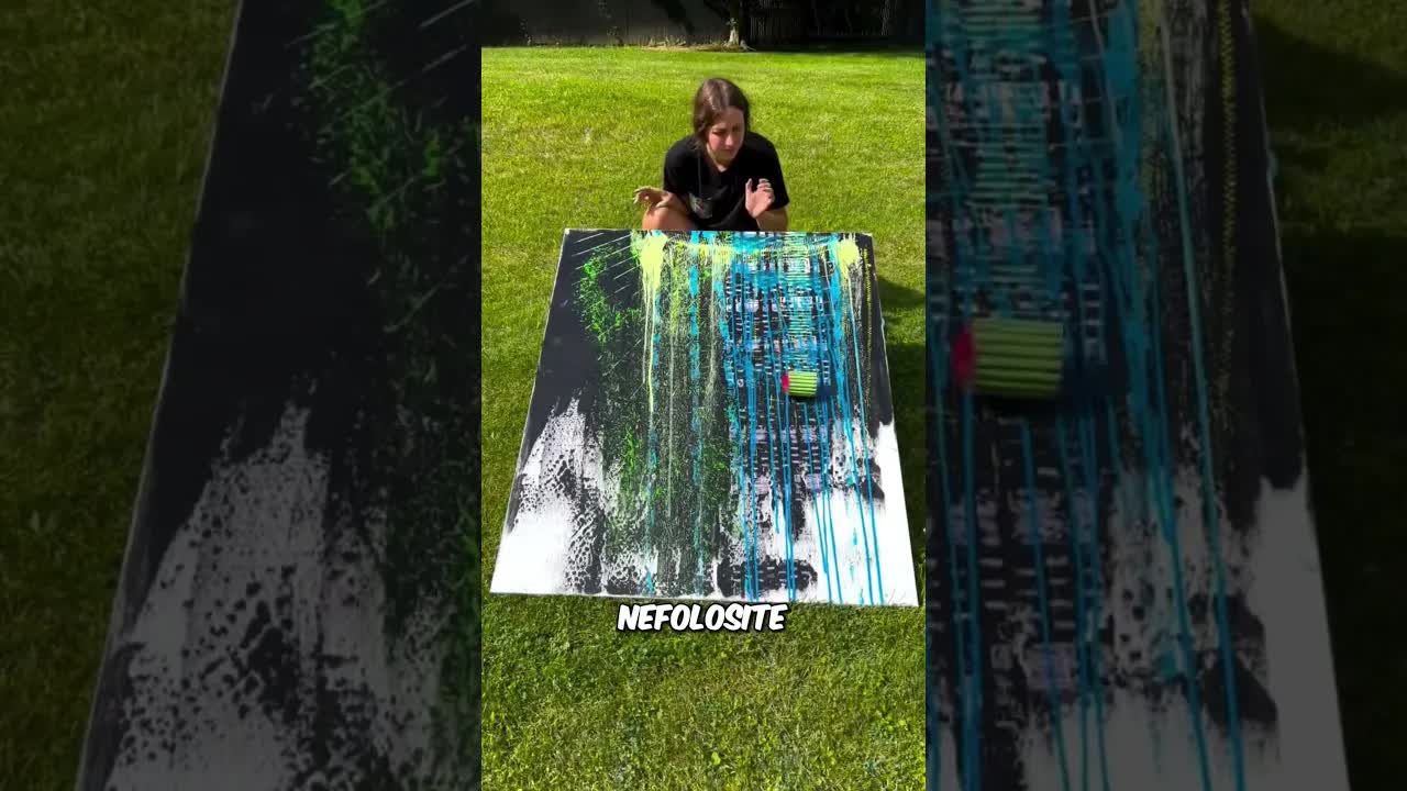 O pictură care transformă haosul în artă