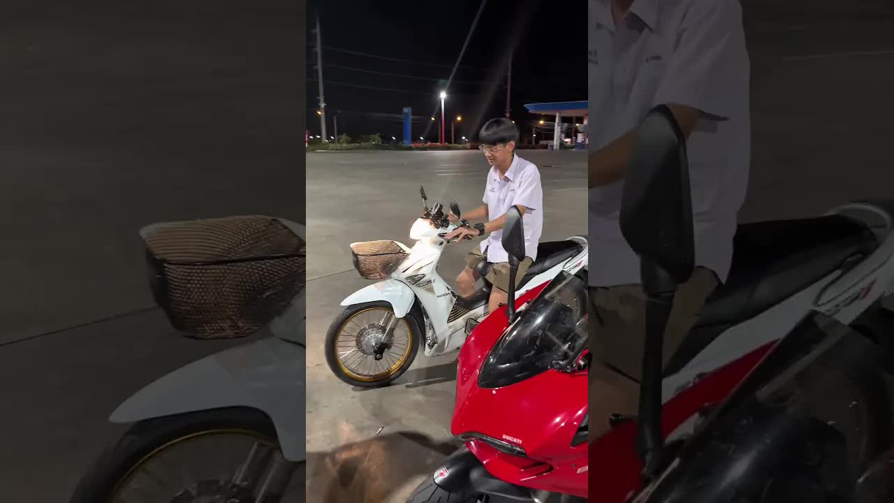 วัยรุ่นขี่ Ducati แลกกับ Wave ของผม