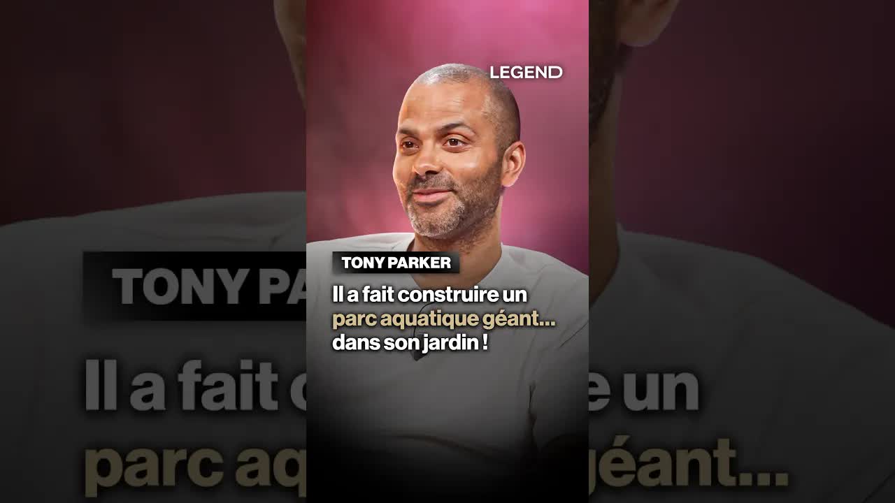 Tony Parker et sa maison avec parc aquatique