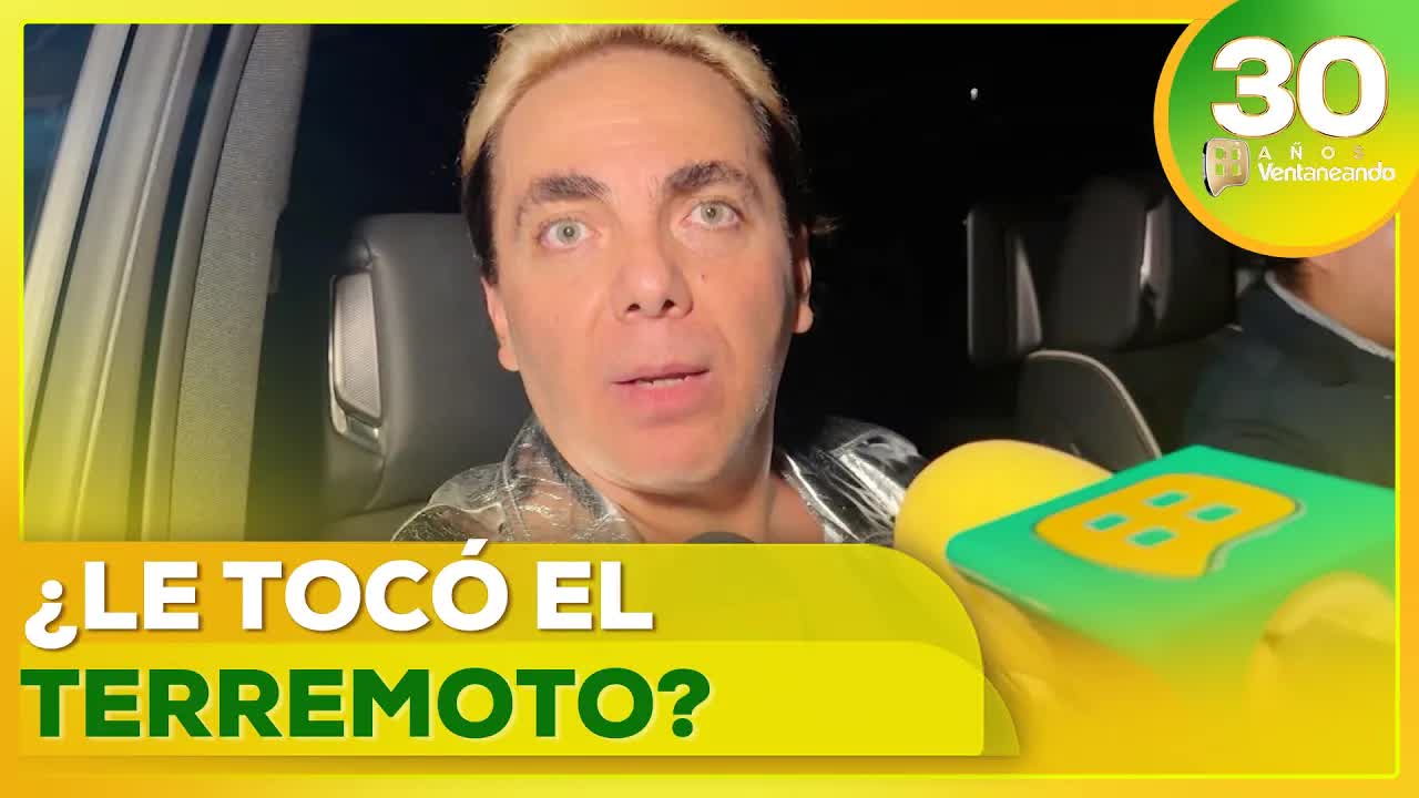 Cristian Castro: concierto, terremoto y regreso a escena