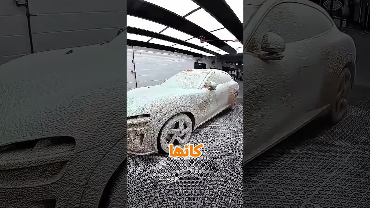نضّف عربيته عشان يقابل أمه