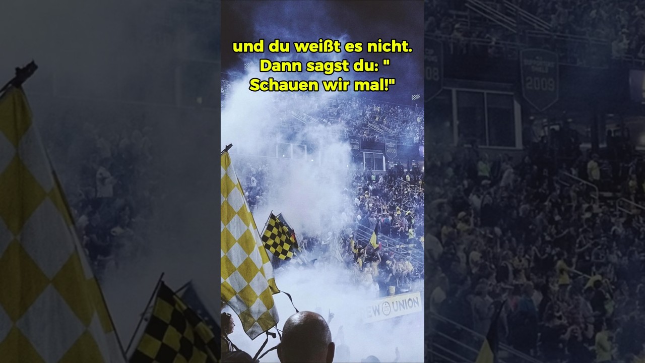Wie man sagt: Schauen wir mal
