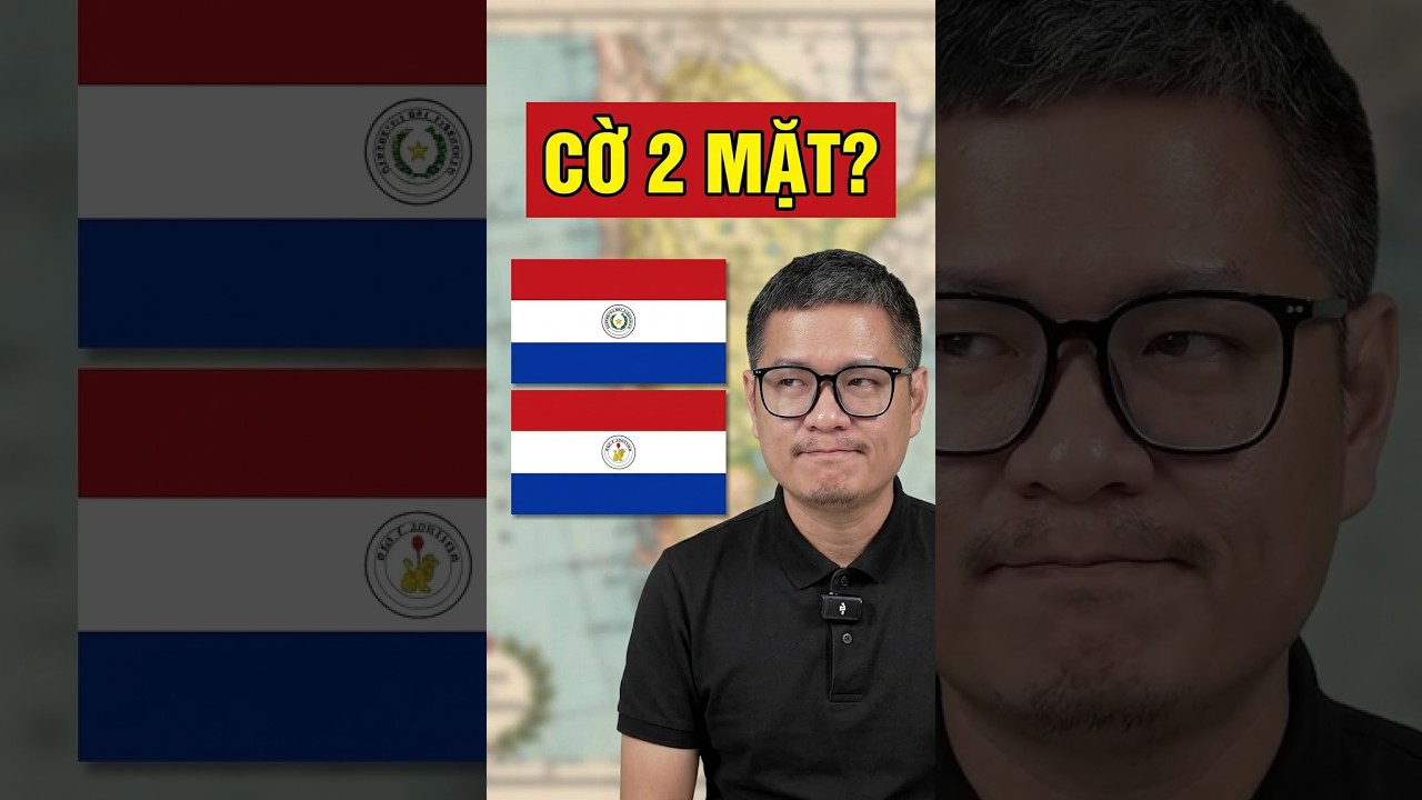 Cờ Paraguay có hai mặt khác nhau