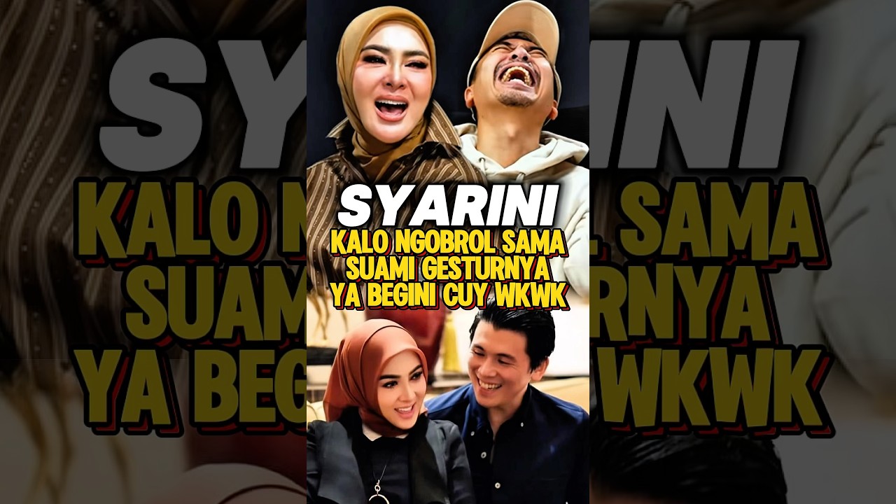 Syahrini Bercanda dengan Suami Radit