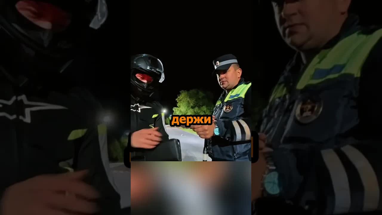 Полиция позавидовала мощному мотоциклу
