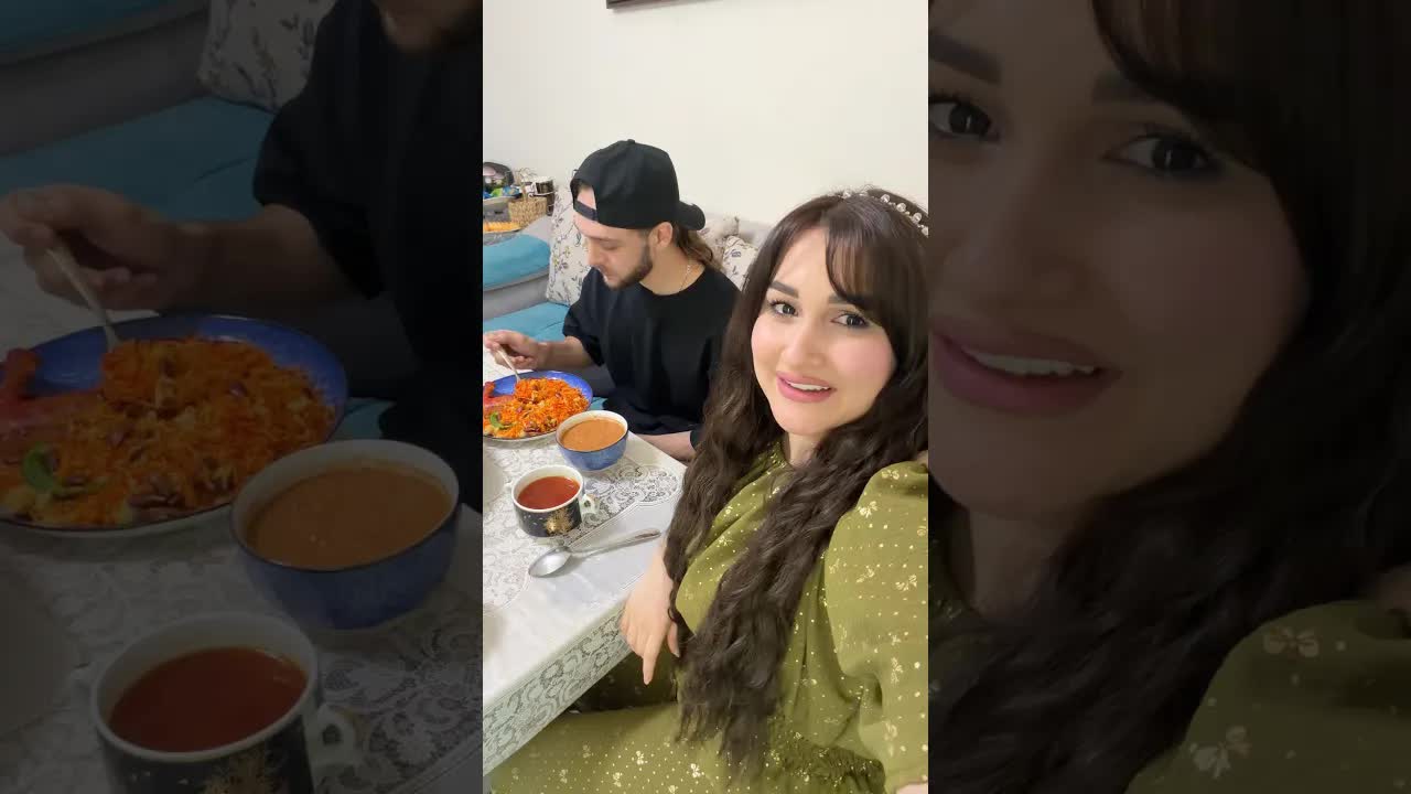 طبخ مندي ولبن وخيار لأمي