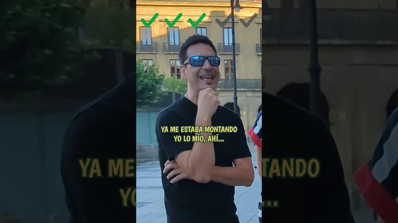 Reto de trivia rápida en la calle