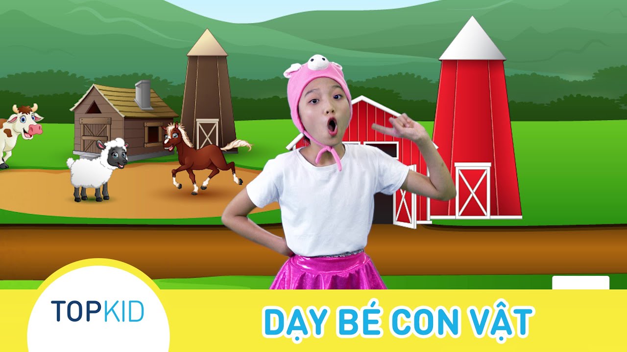 Bài hát đố vui về các con vật cho bé