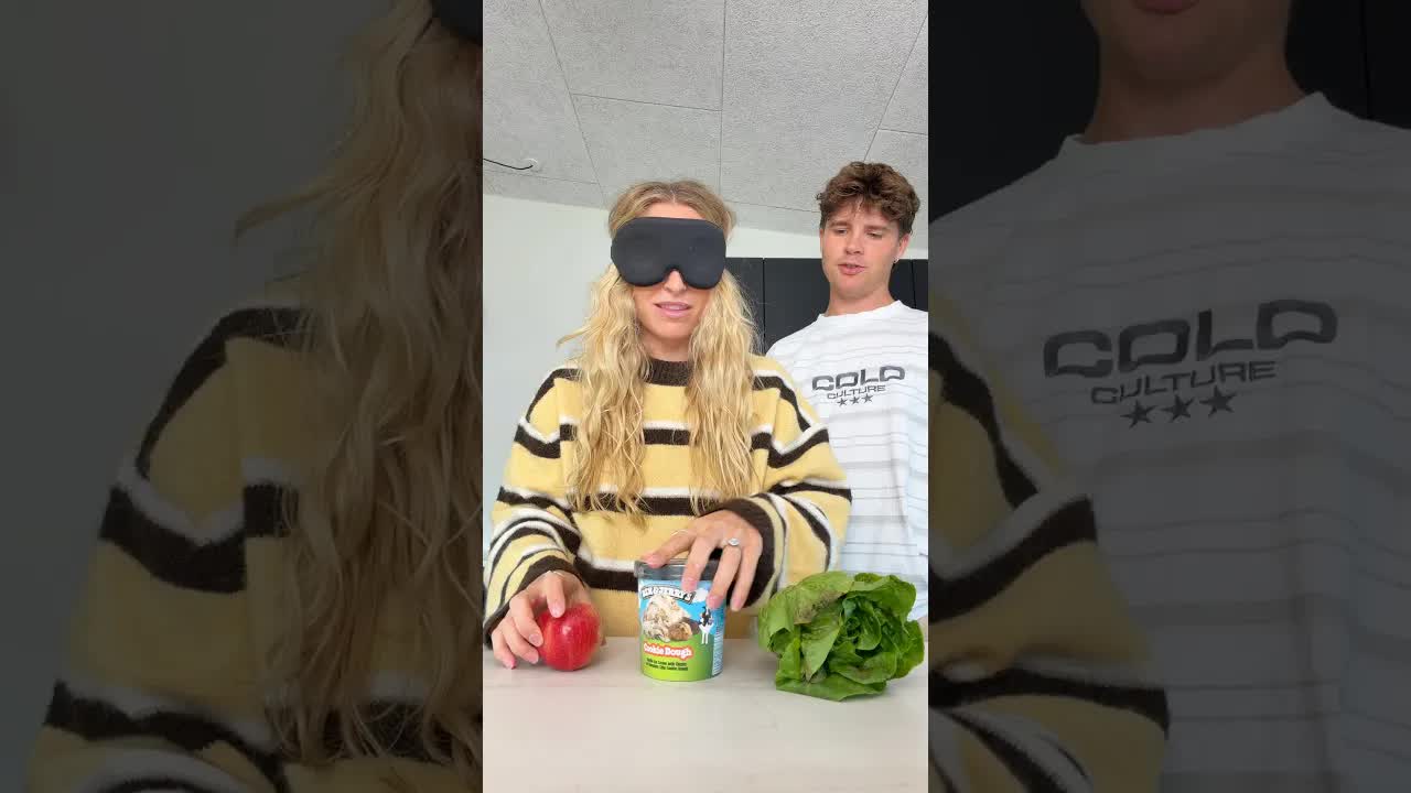 Blindfold Ice Cream Challenge Gone Wrong