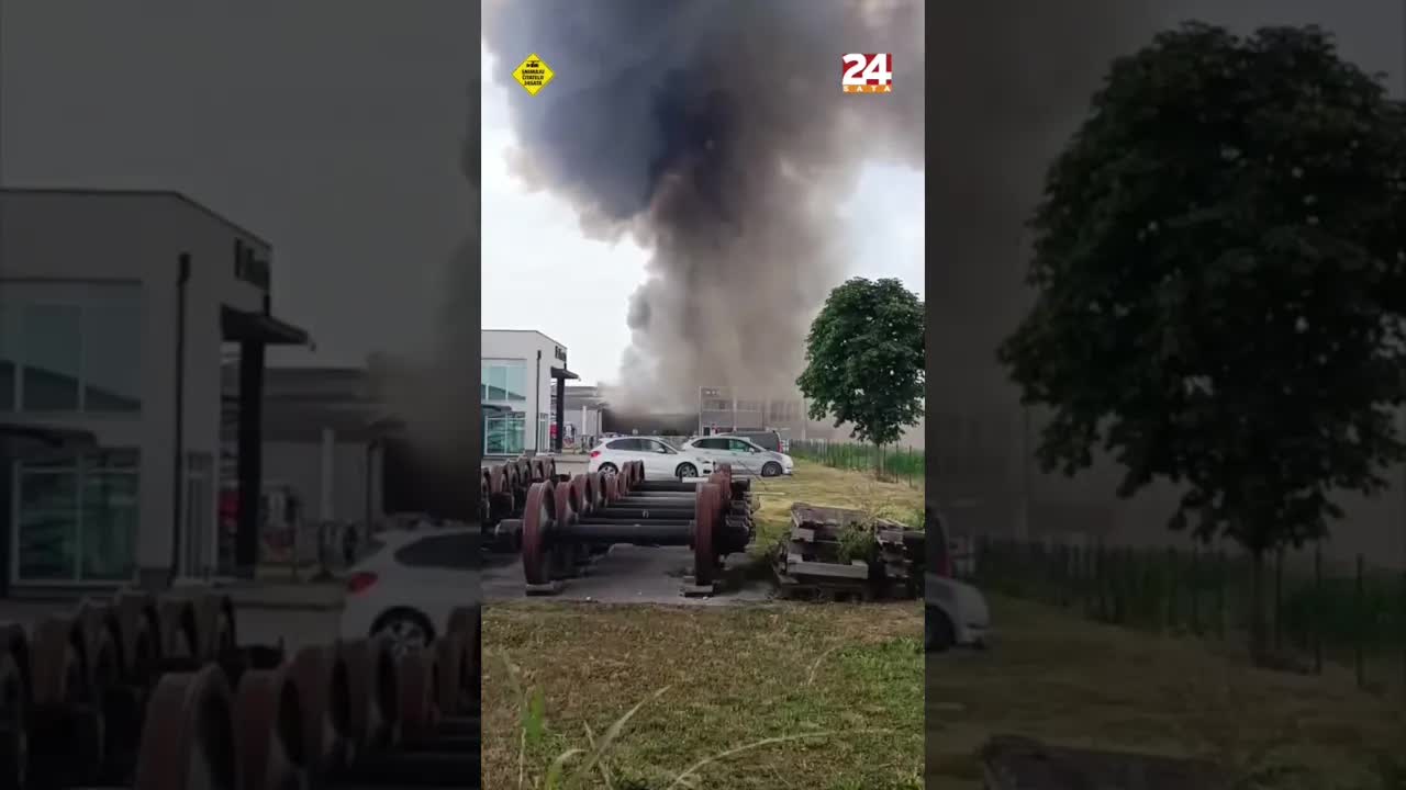Veliki požar kod Čakovca i eksplozije u hali